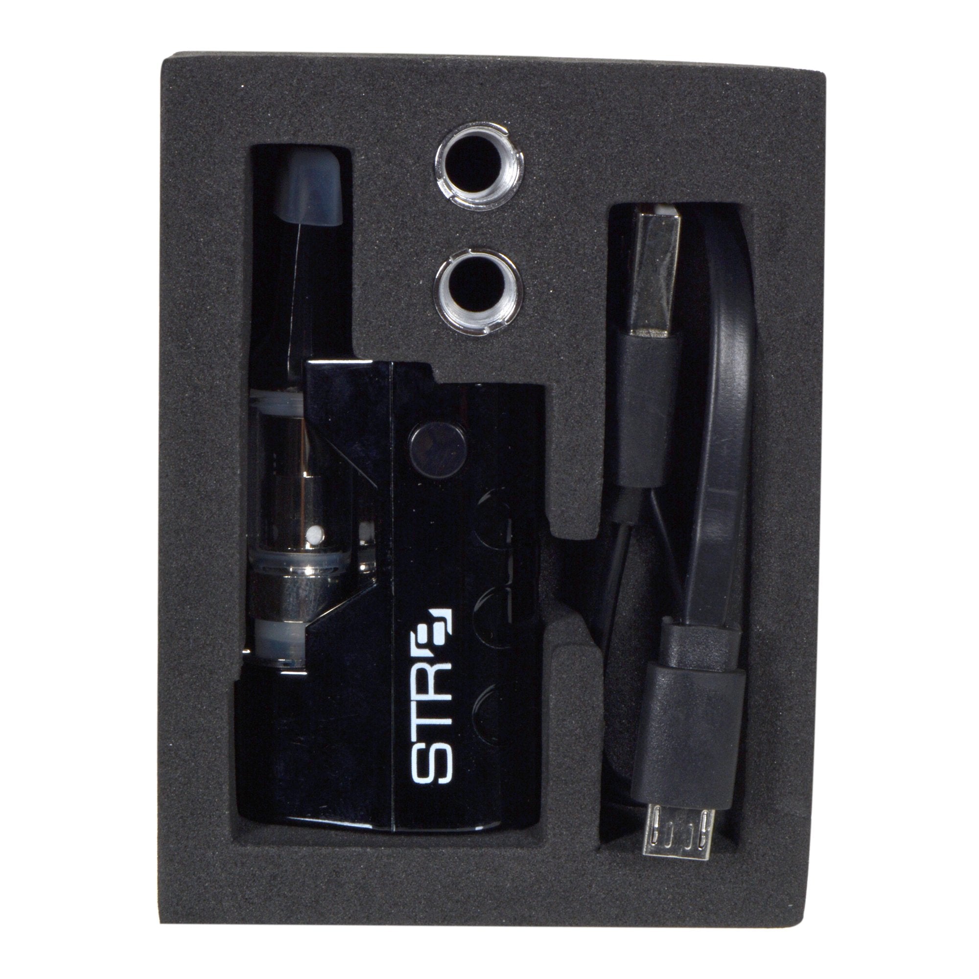 STR8 | 'Retail Display' Micro Plus Vape Battery | 500 mAh - Black - 12 Count - 4