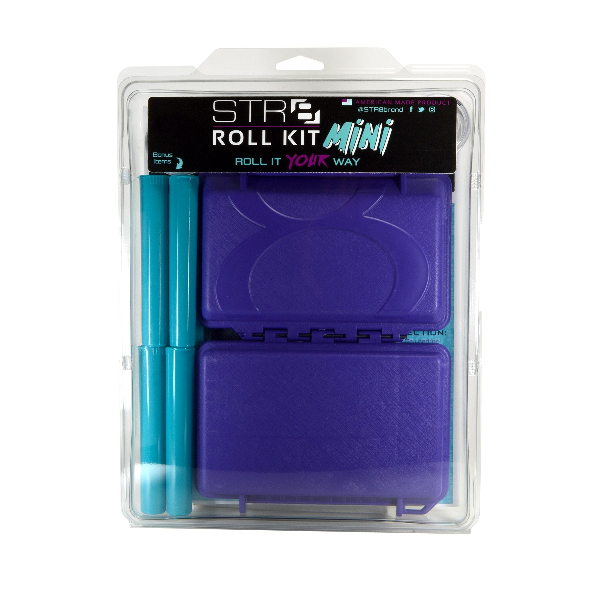 STR8 | Mini Essentials Roll Kit Case - Purple - 3