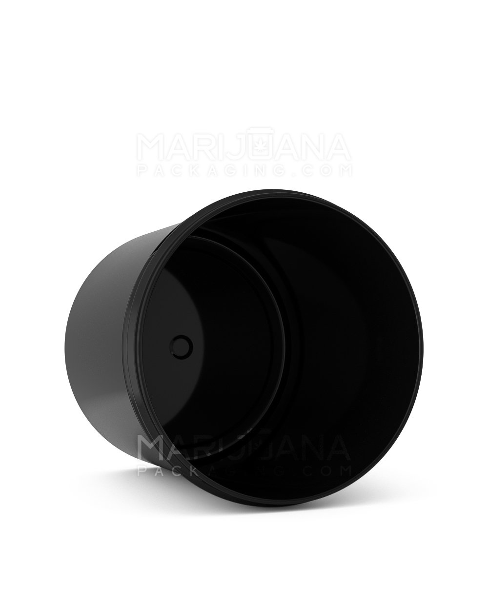 Wide Mouth Straight Sided Black Plastic Jars | 89mm - 16oz - 205 Count - 3