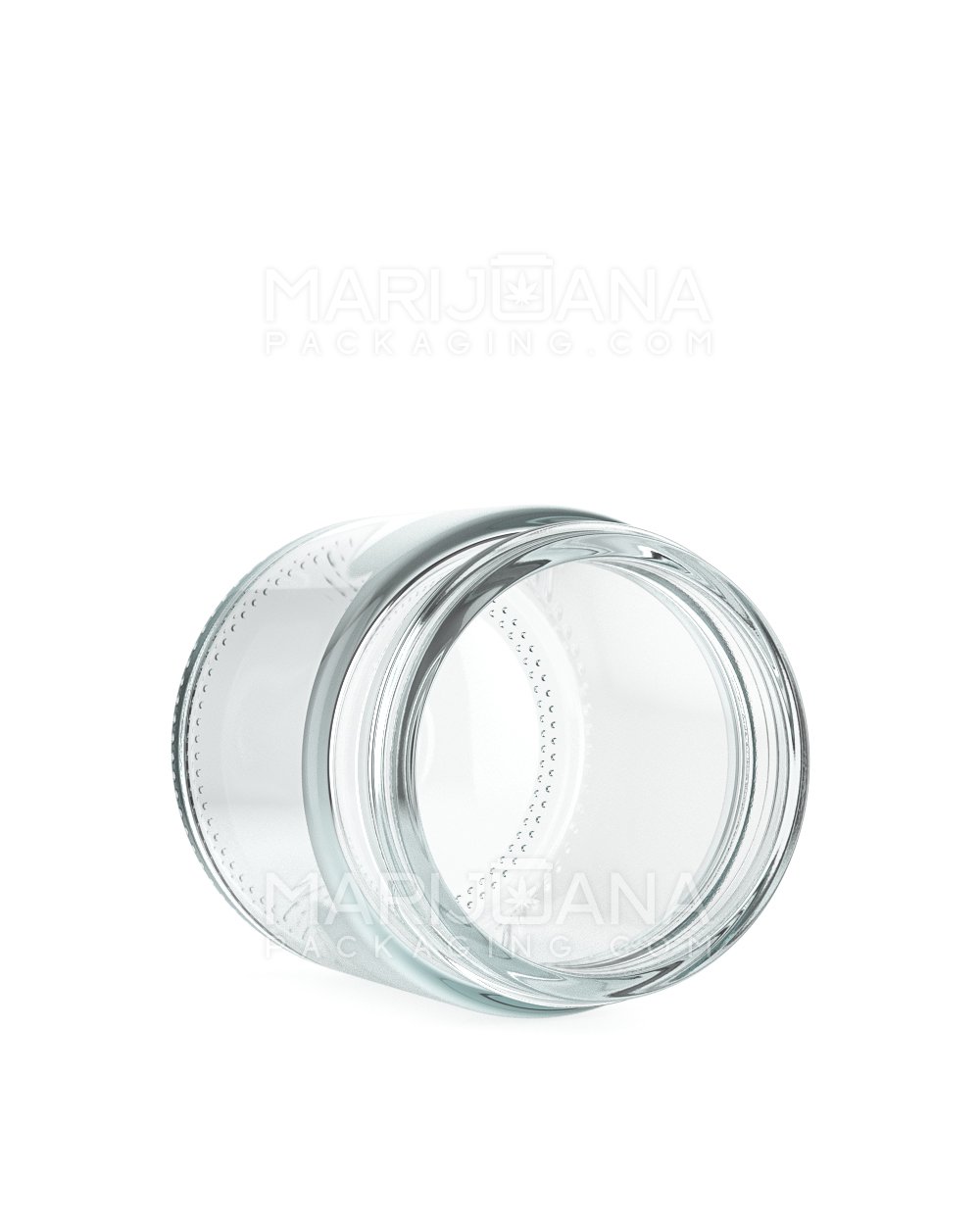 Straight Sided Clear Glass Jars | 50mm - 3oz - 100 Count - 3