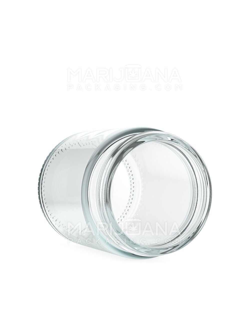 Straight Sided Clear Glass Jars | 50mm - 4oz - 100 Count - 3