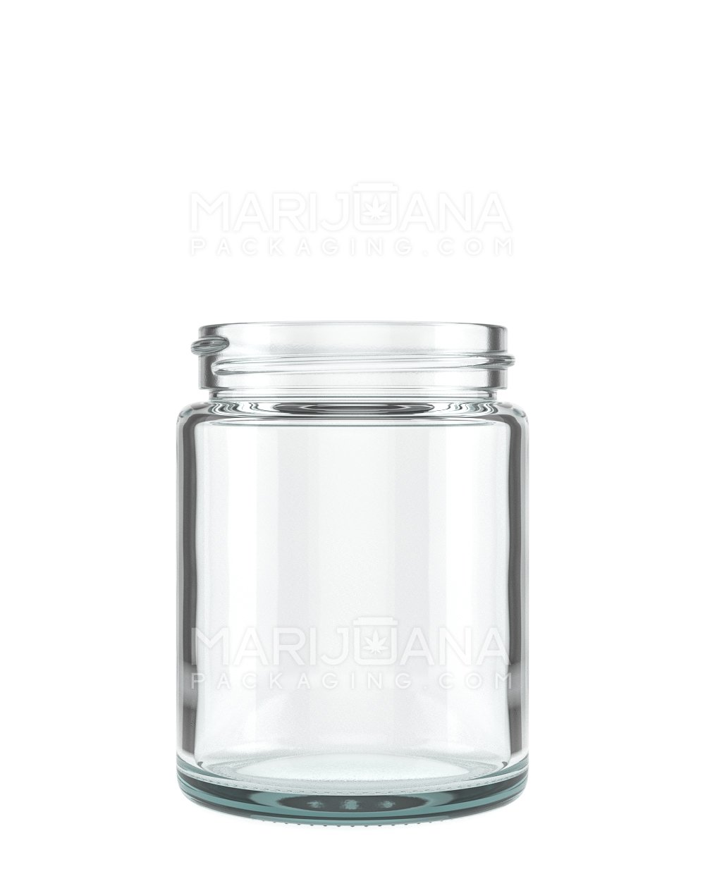 4OZ Clear Glass Jars 58/400 (Lid options listed)