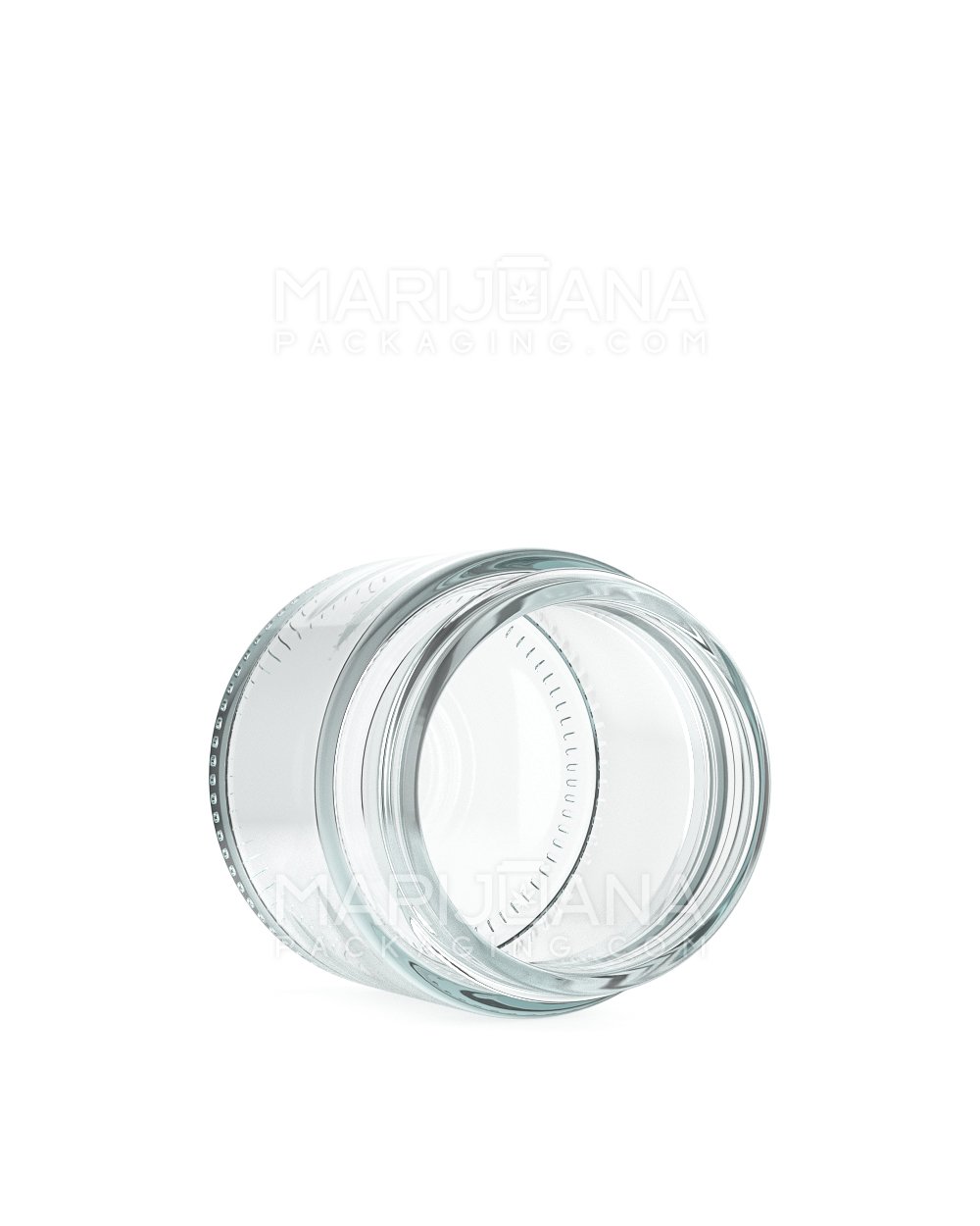Straight Sided Clear Glass Jars | 50mm - 2oz - 200 Count - 4