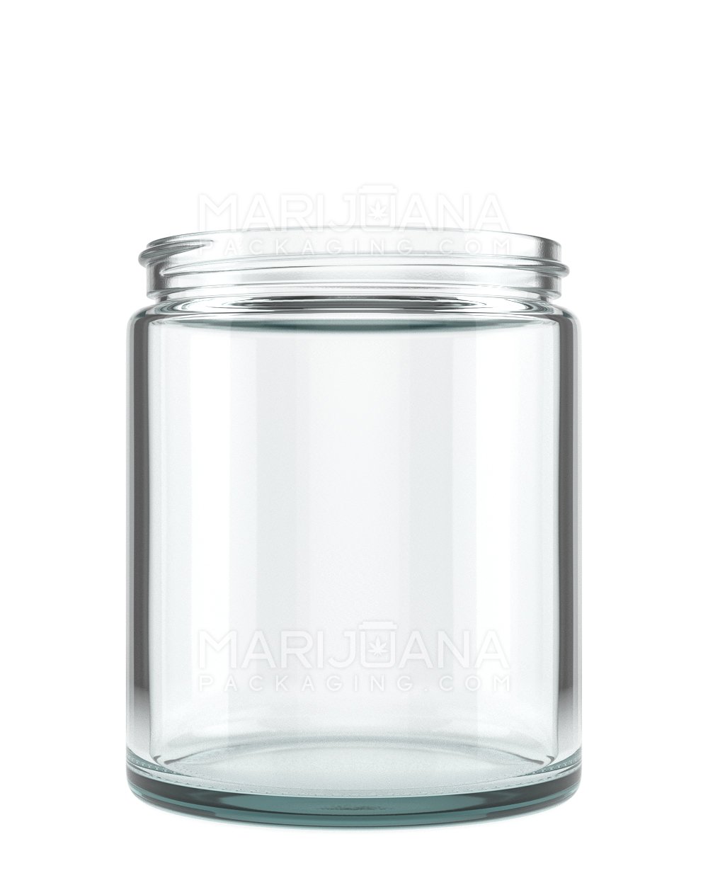 Straight Sided Clear Glass Jars | 70mm - 8oz - 24 Count - 1