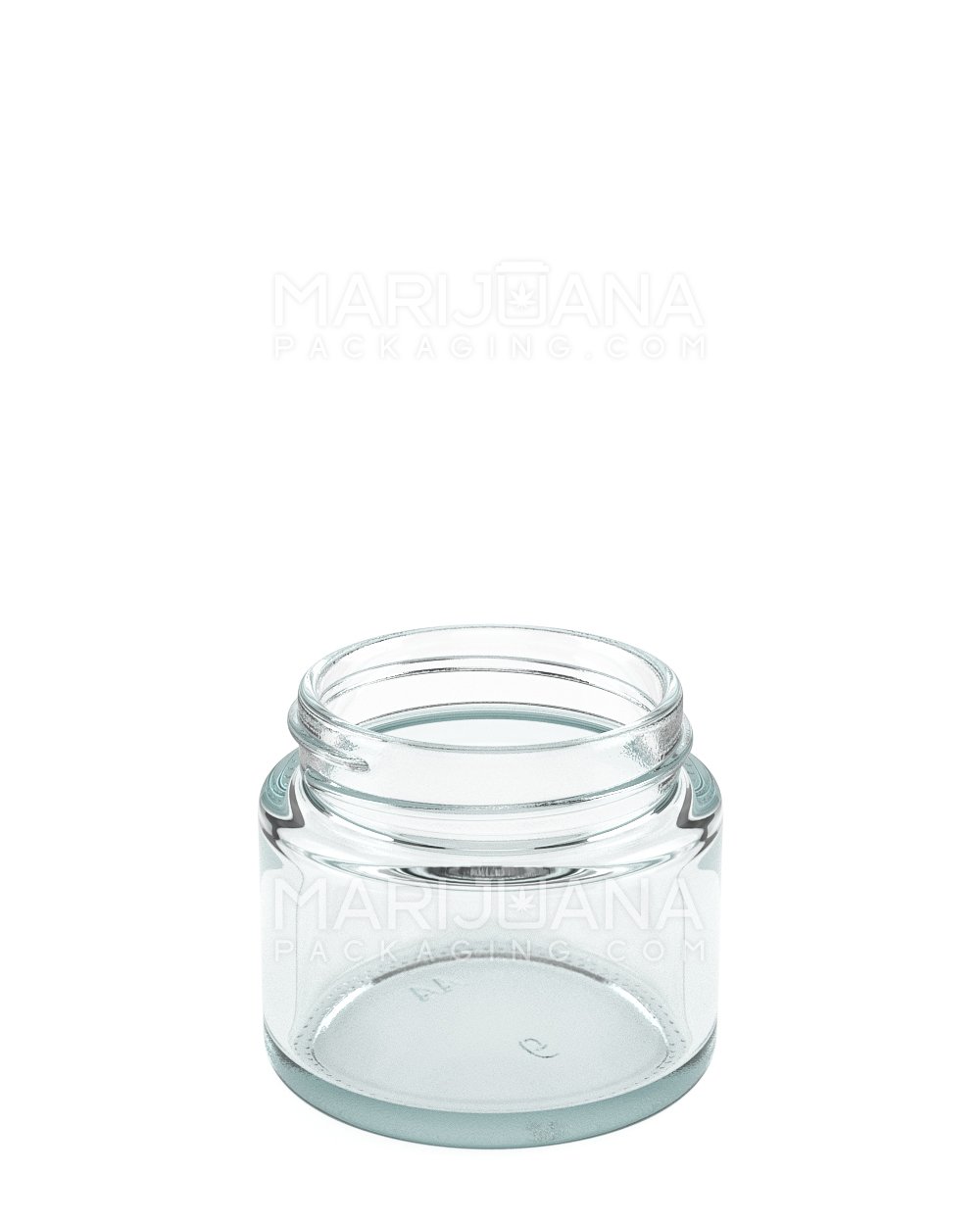 Straight Sided Clear Glass Jars with Black Cap | 53mm - 2oz - 240 Count - 3