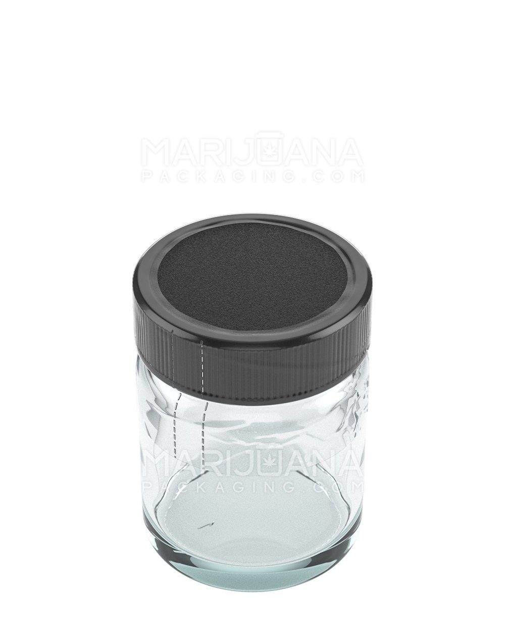Tamper Evident | Heat Shrink Bands for Jars | 1oz - Clear Plastic - 1000 Count - 2