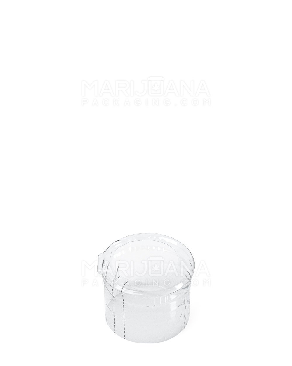Tamper Evident | Heat Shrink Bands for Pop Top Bottles | 13dr- Clear Plastic - 1000 Count - 1