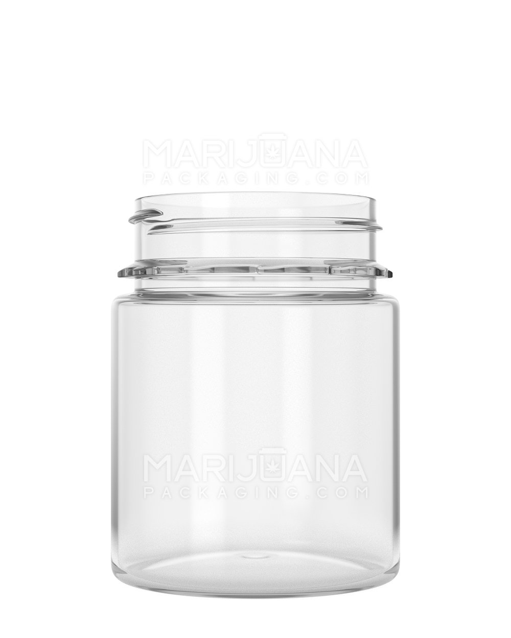 Tamper Evident | Straight Sided Clear Plastic Jars | 53mm - 5oz - 600 Count - 1