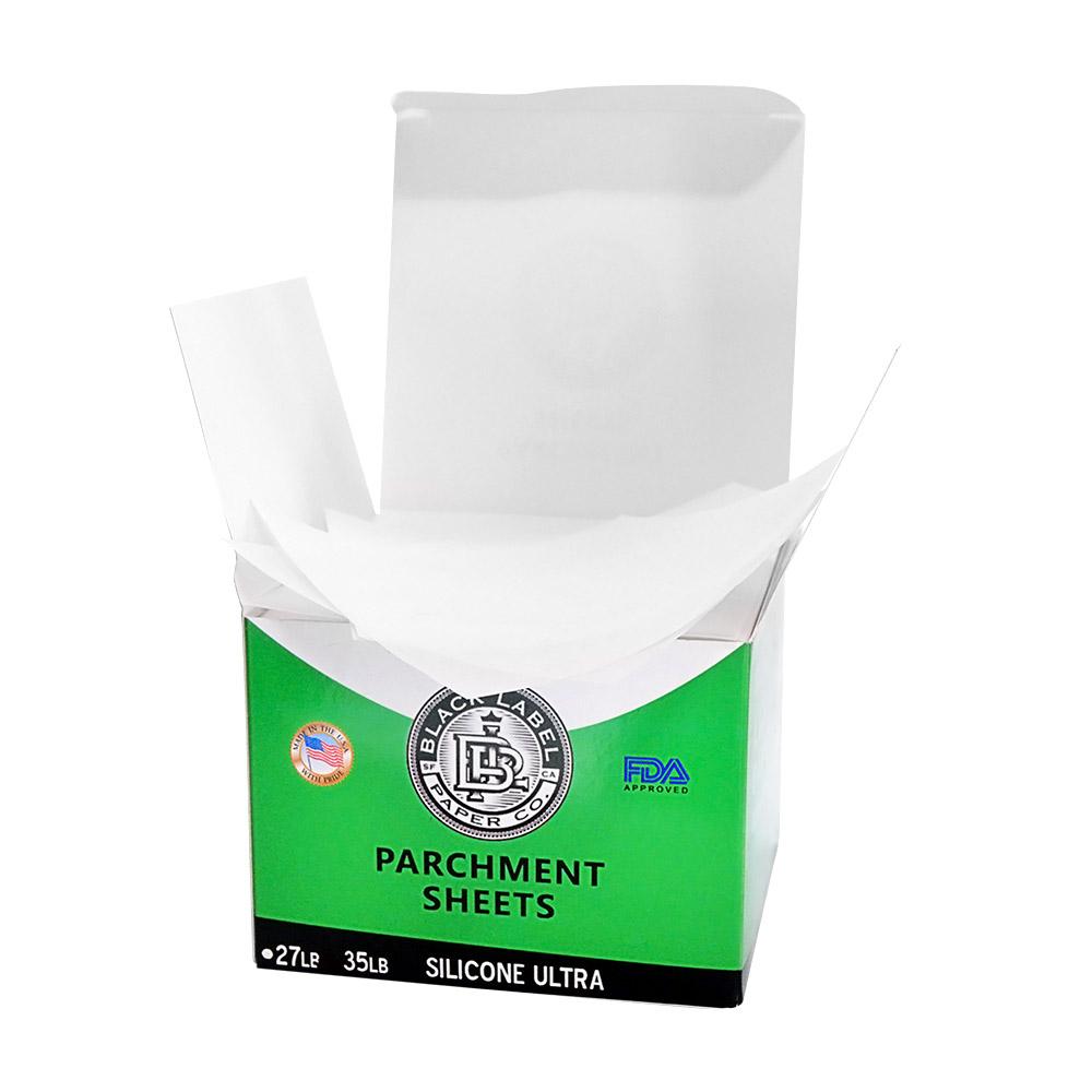 BLACK LABEL PAPER | Coated Parchment Paper | 4in x 4in - Silicone Ultra - 1000 Count - 2