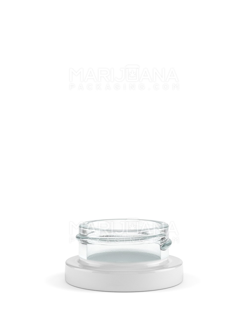 White Glass Concentrate Containers | 38mm - 9mL - 320 Count - 1