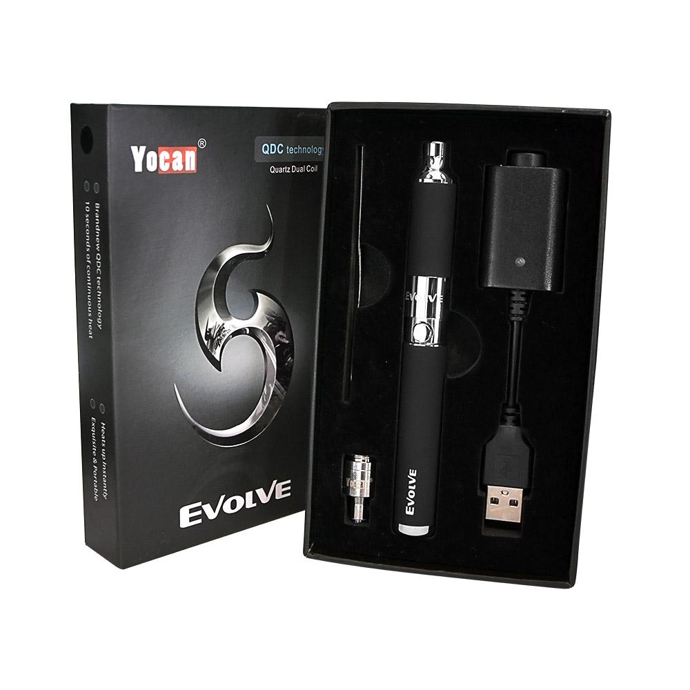 YOCAN | Evolve Concentrate Vaporizer Kit | 650mAh - Black - 510 Thread - 6