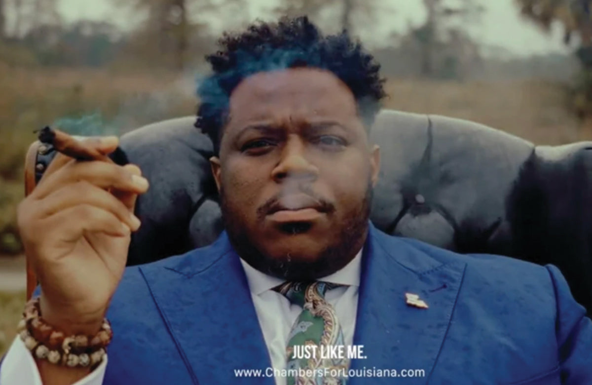 Louisiana Senate Candidate Consumes Blunt in Campaign Ad