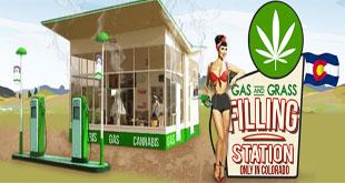 "Gas and Grass" Convenience Combines Gas Station With Marijuana Dispensary
