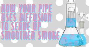 How Glass Water Pipes Use Diffusion to Serve Up Smoother Smoke