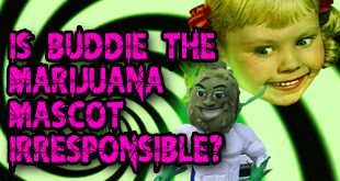 Marijuana Bud Superhero Irresponsible Mascot for Ohio’s Pro-Ganja Movement