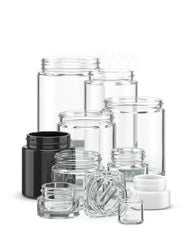 Plastic Storage Jars (6 Pack) - 32 Oz Square Plastic Canisters with Lids -  Shatterproof Plastic Storage Jars with Lids - Reusable Wide Mouth Clear  Plastic Containers with Lids - Stock Your Home 