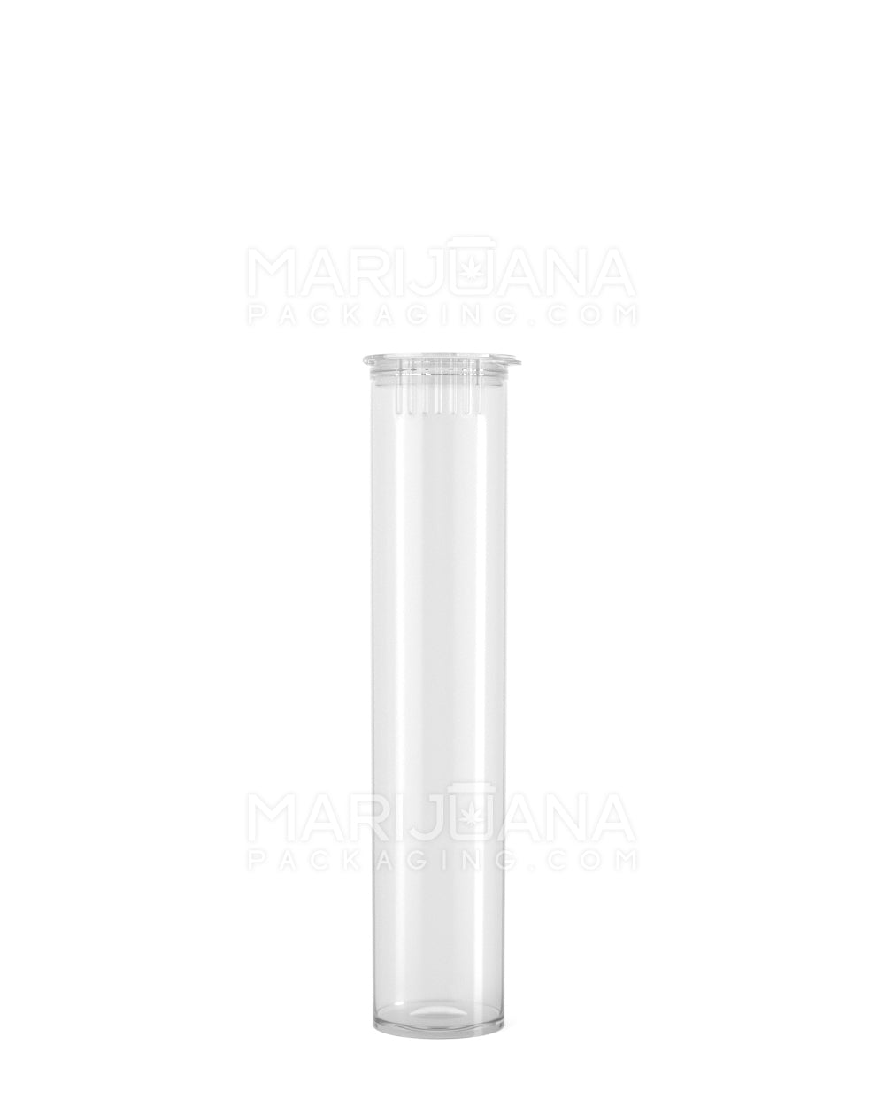 POLLEN GEAR | Child Resistant Transparent Pop Top Plastic Pre-Roll Tubes | 90mm - Clear - 1000 Count - 2