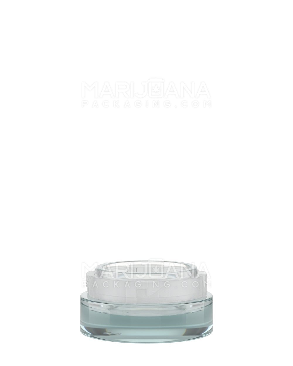 POLLEN GEAR Palm N Turn Clear Glass Concentrate Jar | 38mm - 5mL | Sample
