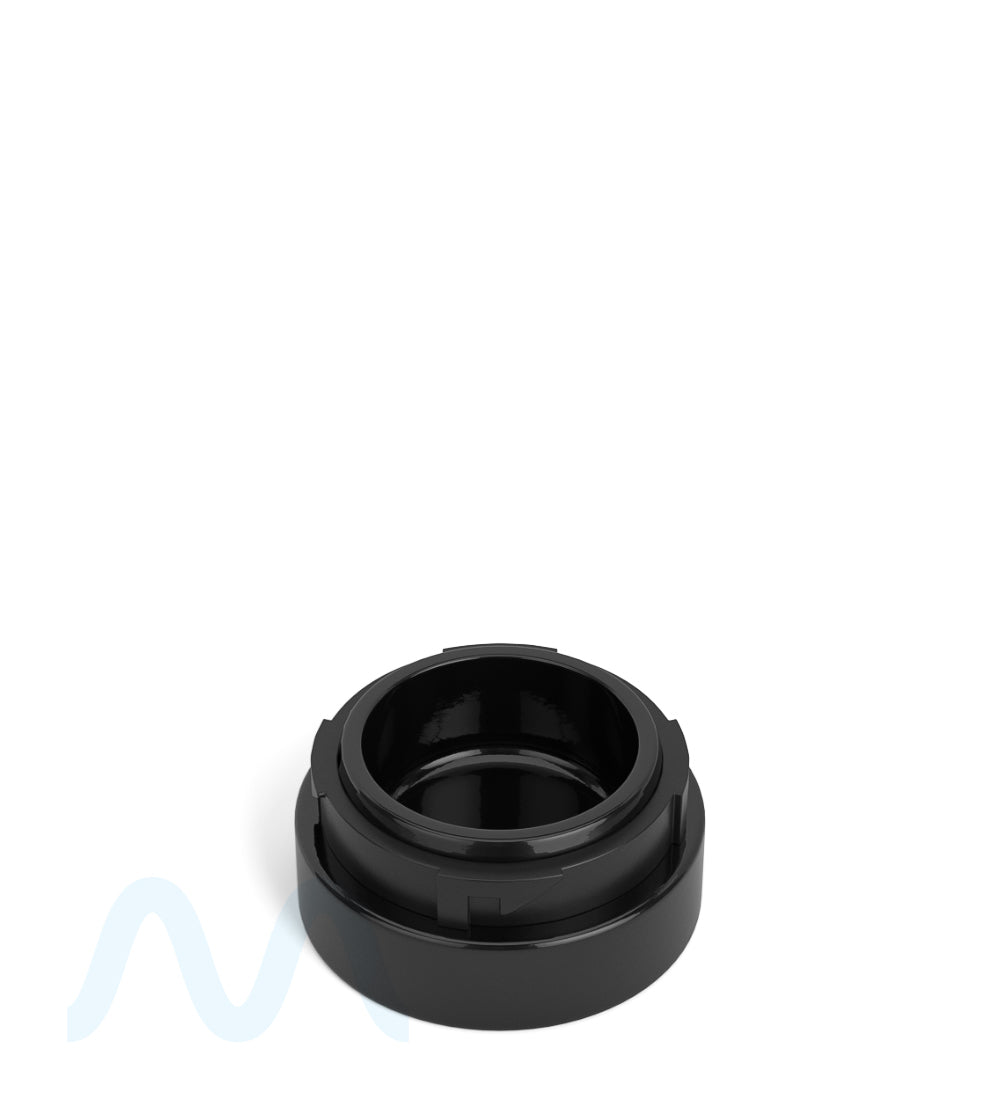 POLLEN GEAR Palm N Turn Black Glass Concentrate Jar | 38mm - 5mL | Sample