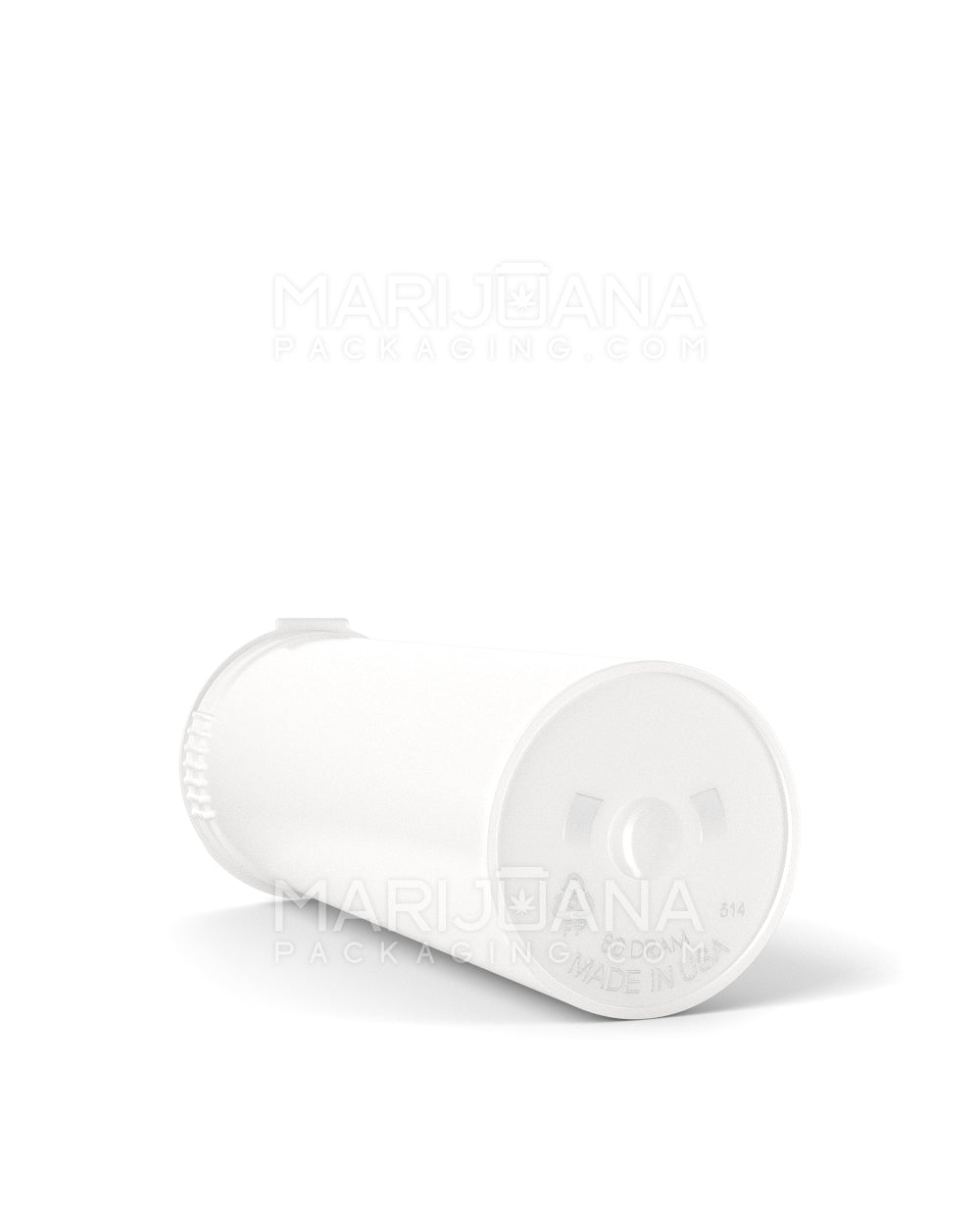 POLLEN GEAR | Child Resistant Kush Opaque White Pop Top Bottles | 60dr - 14g - 128 Count - 4