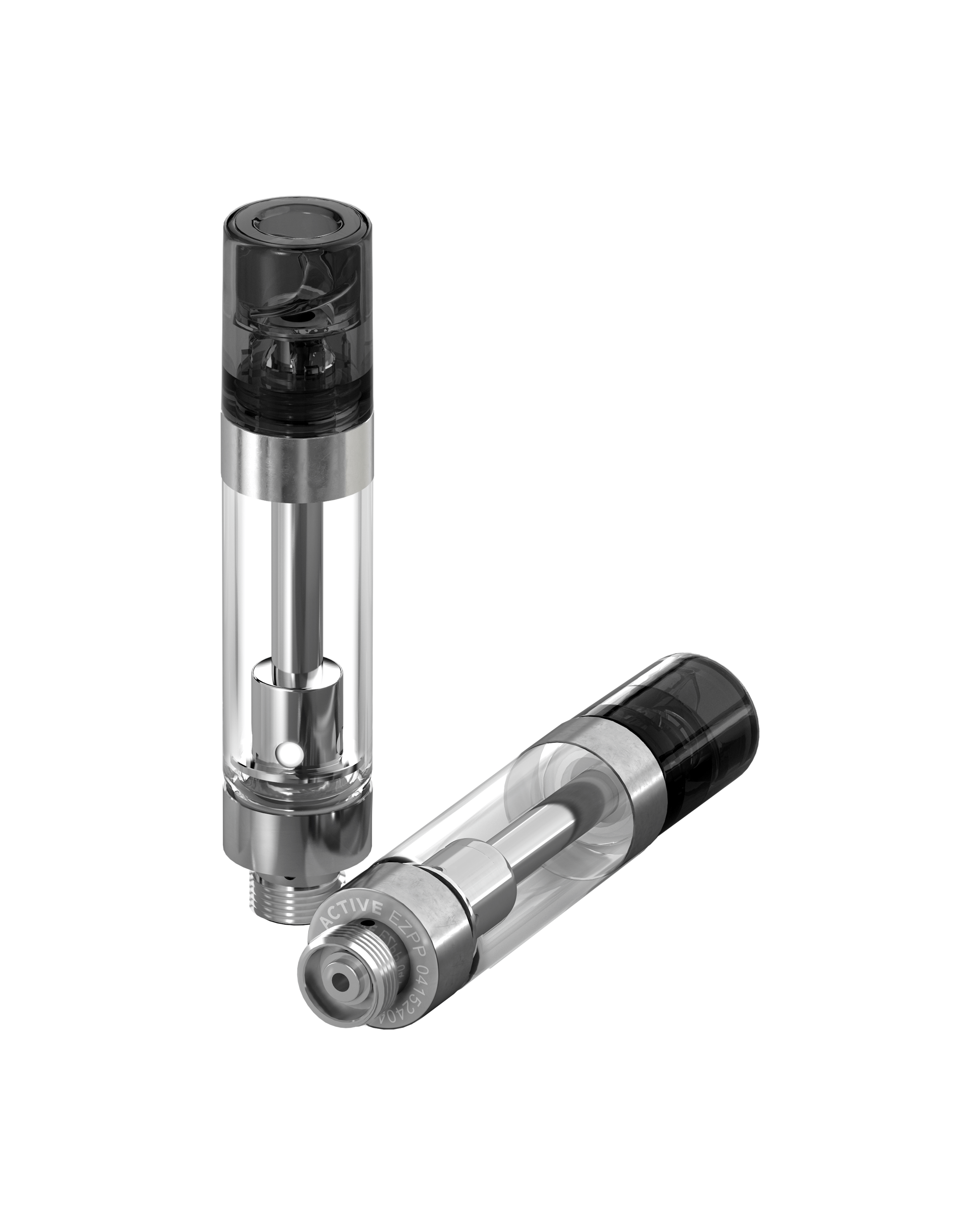 ACTIVE | EZ Click™ Polyresin Plus Vaporizer Cartridge with 2mm Aperture | 1mL - EZ Click - 100 Count - 6