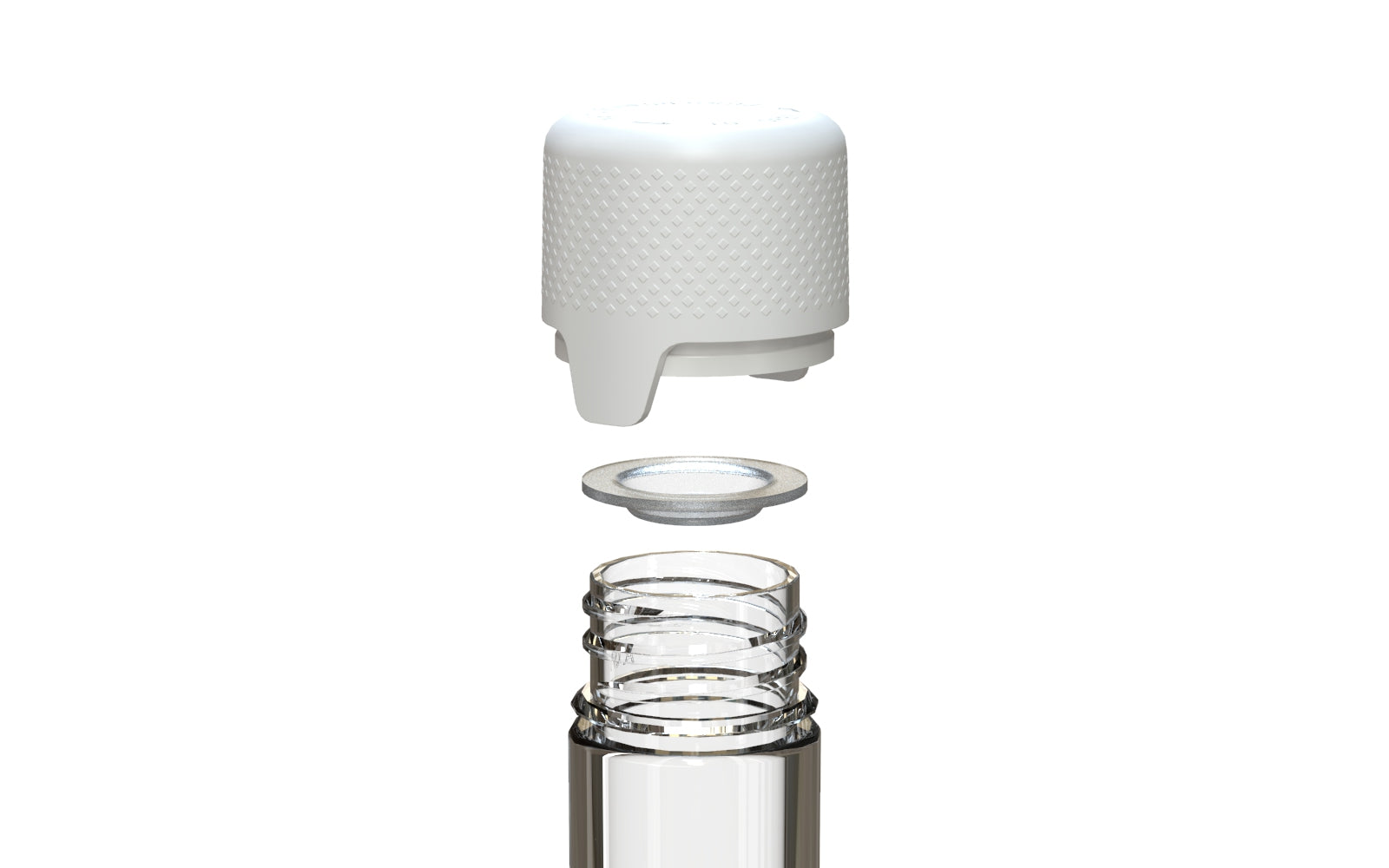 CHUBBY GORILLA | Child Resistant Clear Plastic Aviator Pre-Roll Tubes w/ White Cap | 25mm - 115mm - 400 Count