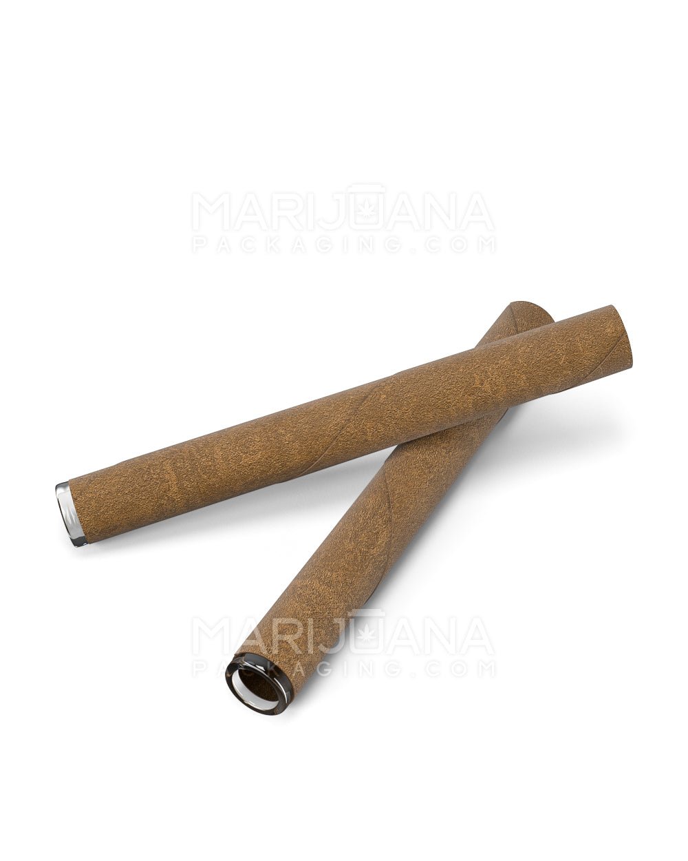 King Size Glass Tipped Wrapped Pre-Rolled Blunt Cones | 109mm - Brown Paper - 80 Count - 2
