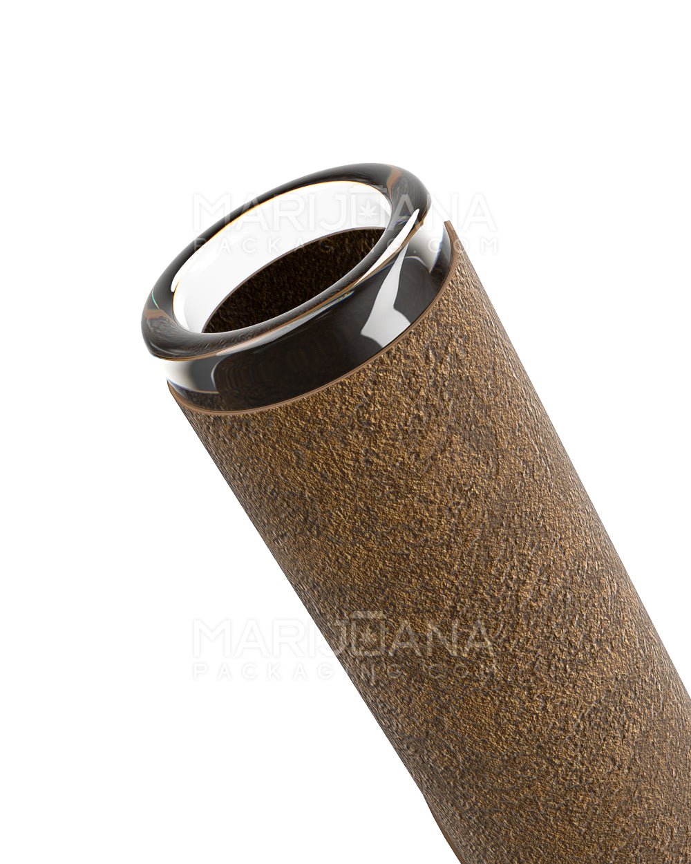 King Size Glass Tipped Wrapped Pre-Rolled Blunt Cones | 109mm - Brown Paper - 80 Count - 8