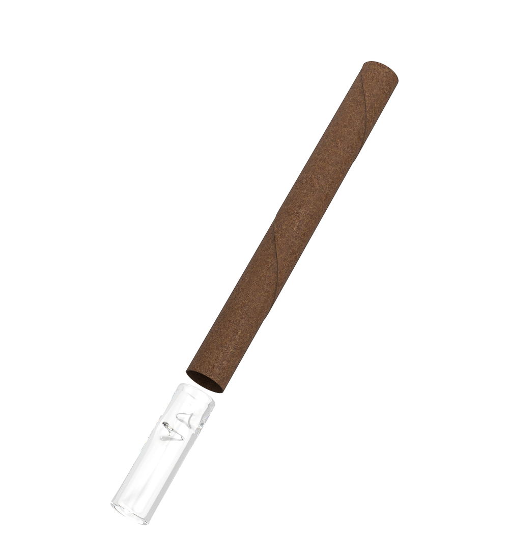 CONE PROS | King Size Glass Tipped Pre-Rolled Cones | 109mm - Light Brown Paper - 80 Count