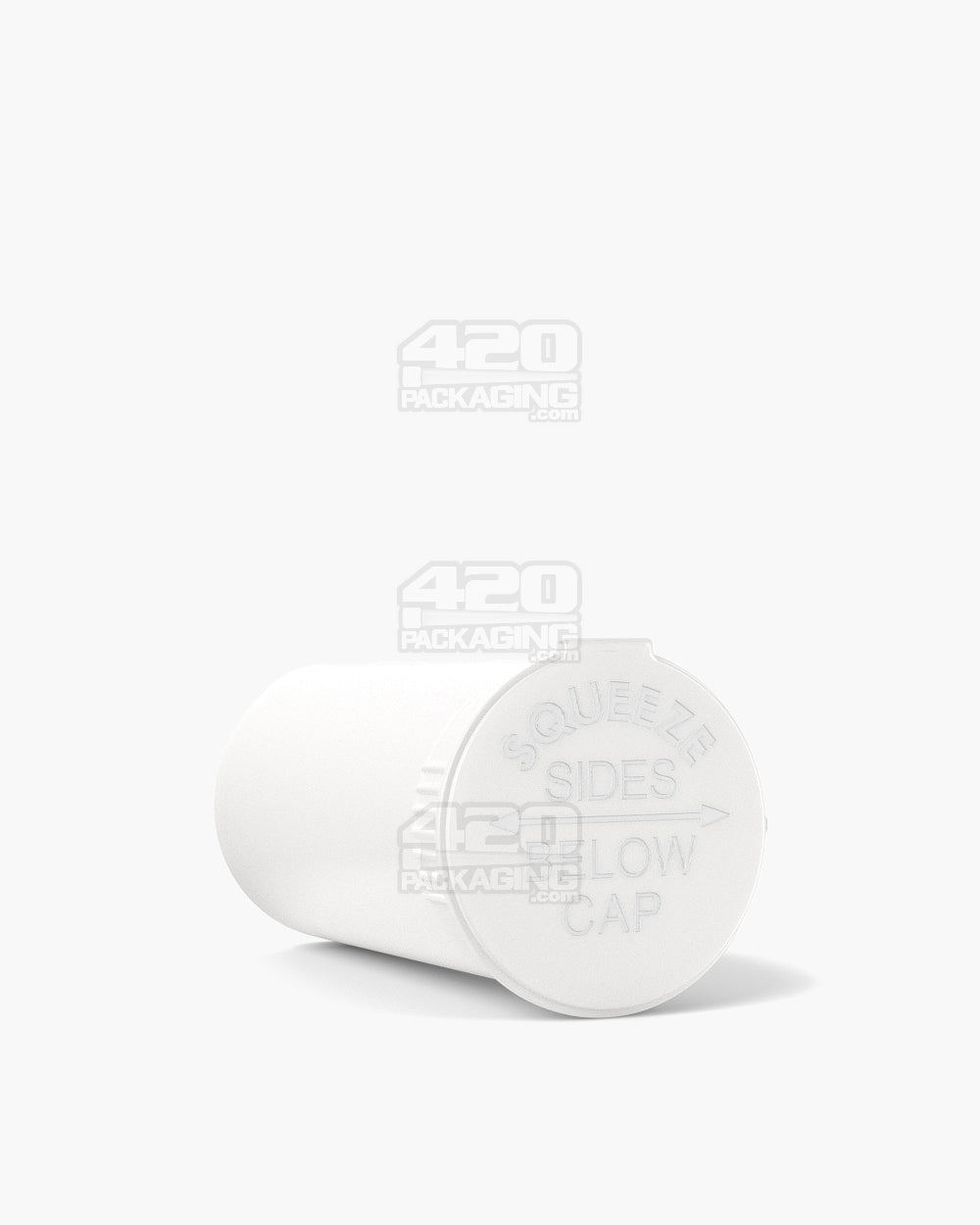 13 Dram Pollen Gear White Child Resistant Opaque KSC Pop Top Bottles 592/Box - 3