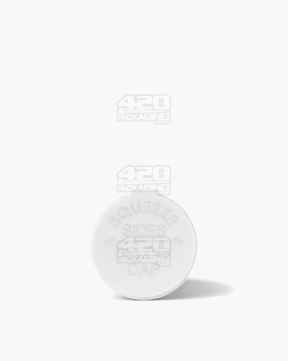 13 Dram Pollen Gear White Child Resistant Opaque KSC Pop Top Bottles 592/Box - 5