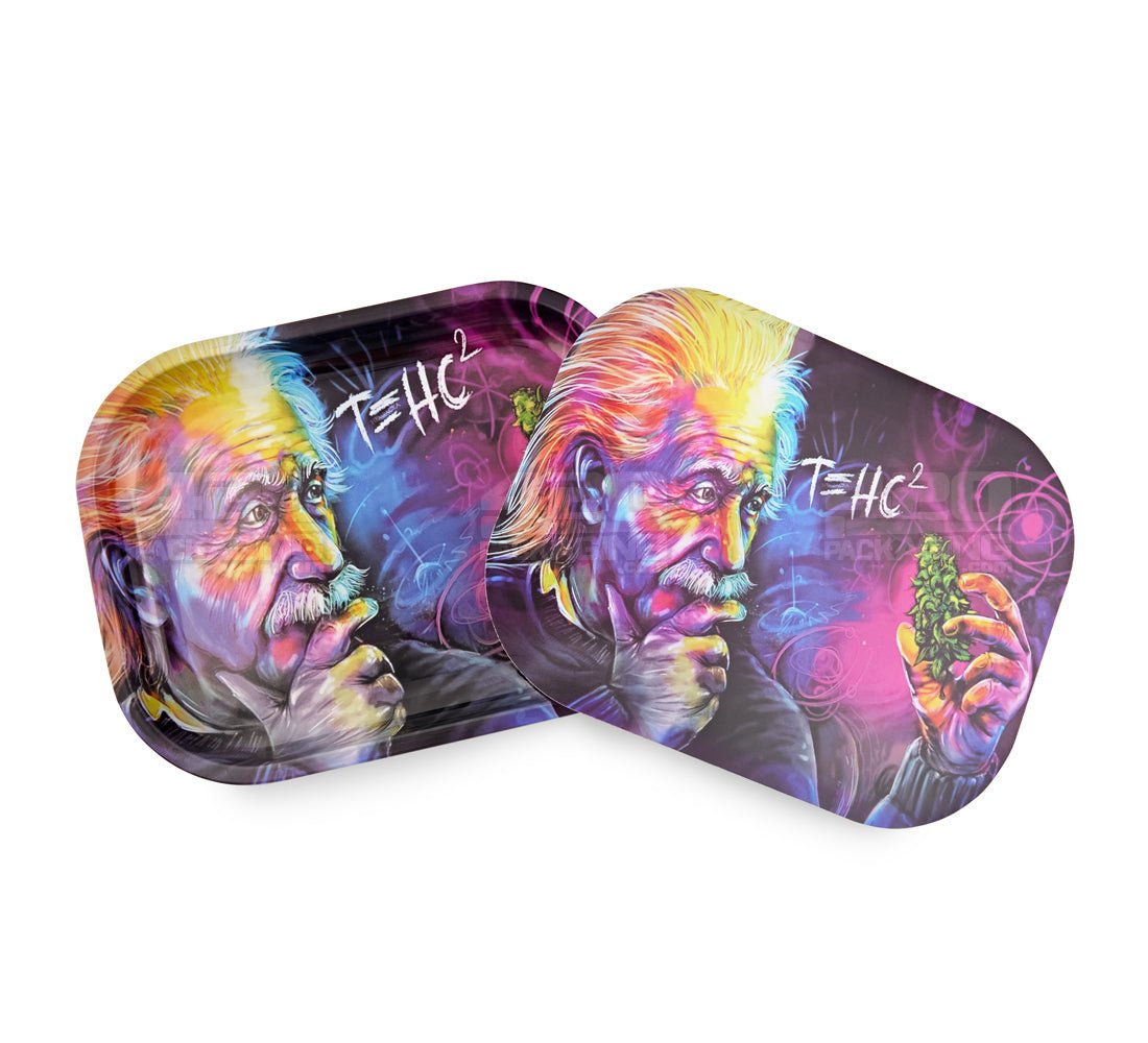 Einstein Mini Rolling Tray w/ Magnetic Cover - 4