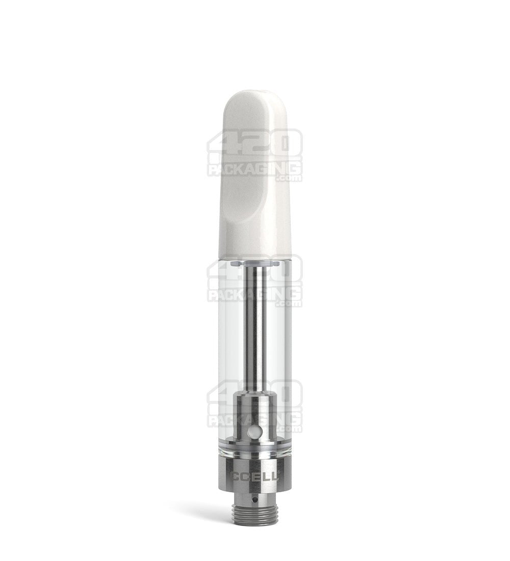 CCELL TH2-SE 1mL Snap Glass Dab Carts w/ White Plastic Tip CCELL TH2-SE 1mL Snap Glass Dab Carts w/ White Plastic Tip