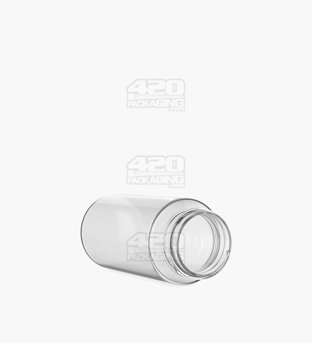 Wide Mouth Straight Sided Clear Plastic Jars for Pre-Rolls | 28mm - 2oz - 250 Count