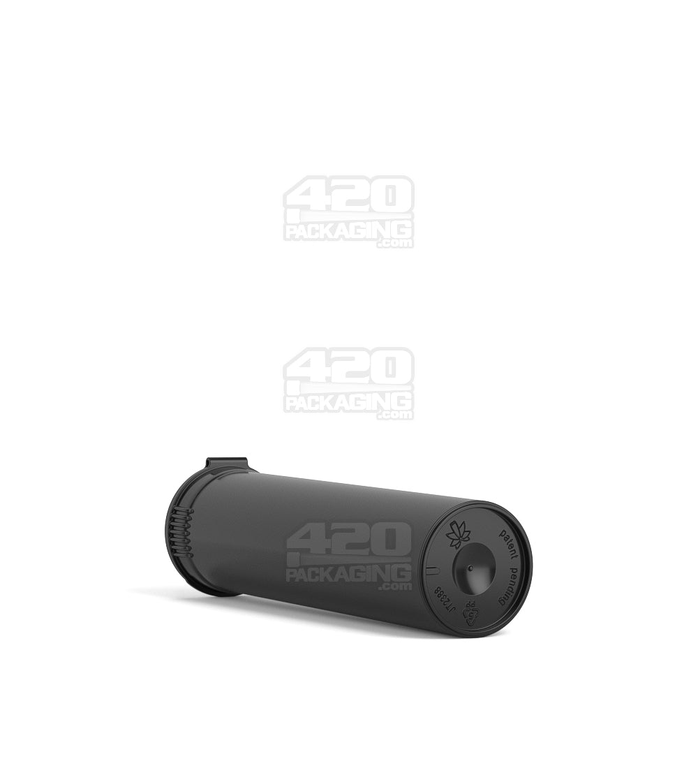 Child Resistant | Pop Top Opaque Plastic Pre-Roll BiTubes | 88mm - Black - 1000 Count