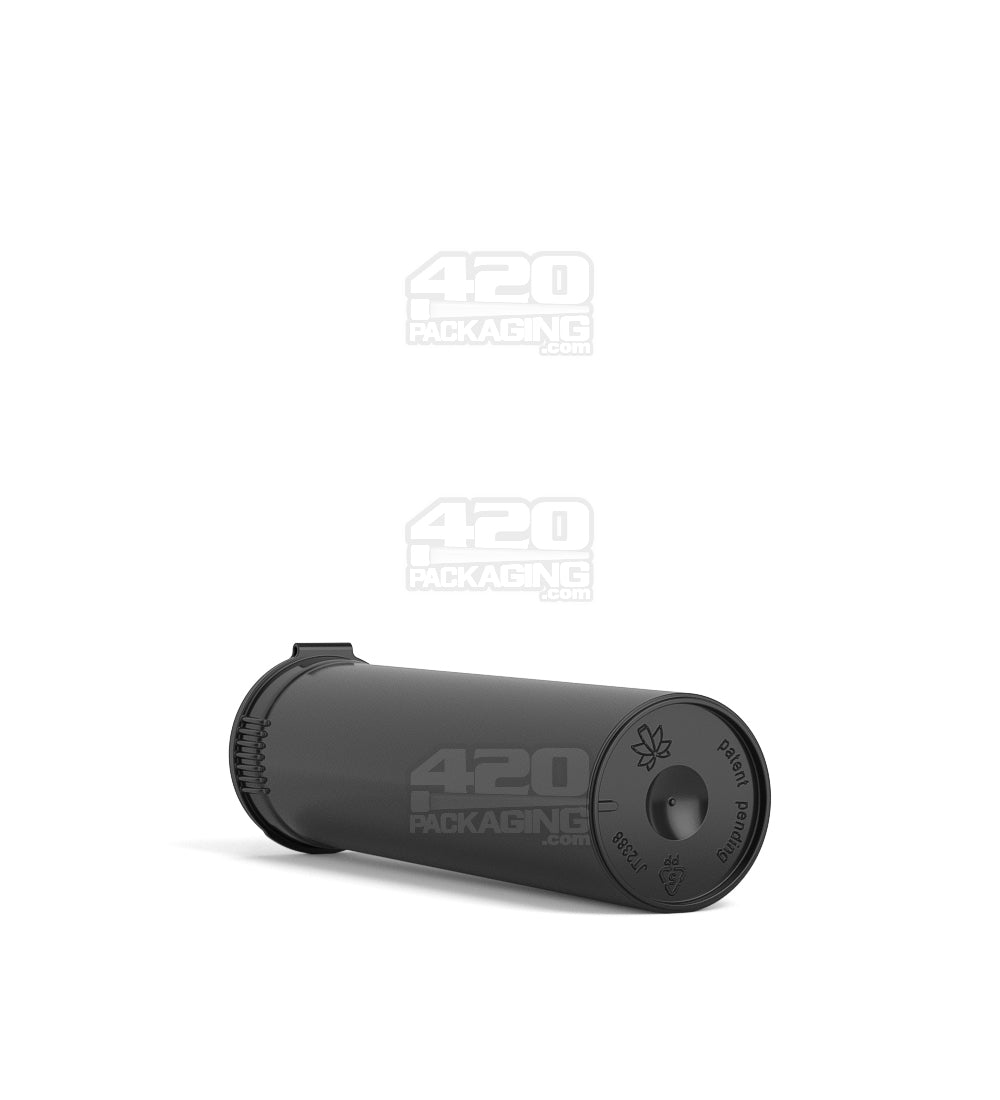 Child Resistant | Pop Top Opaque Plastic Pre-Roll TriTubes | 88mm - Black - 900 Count