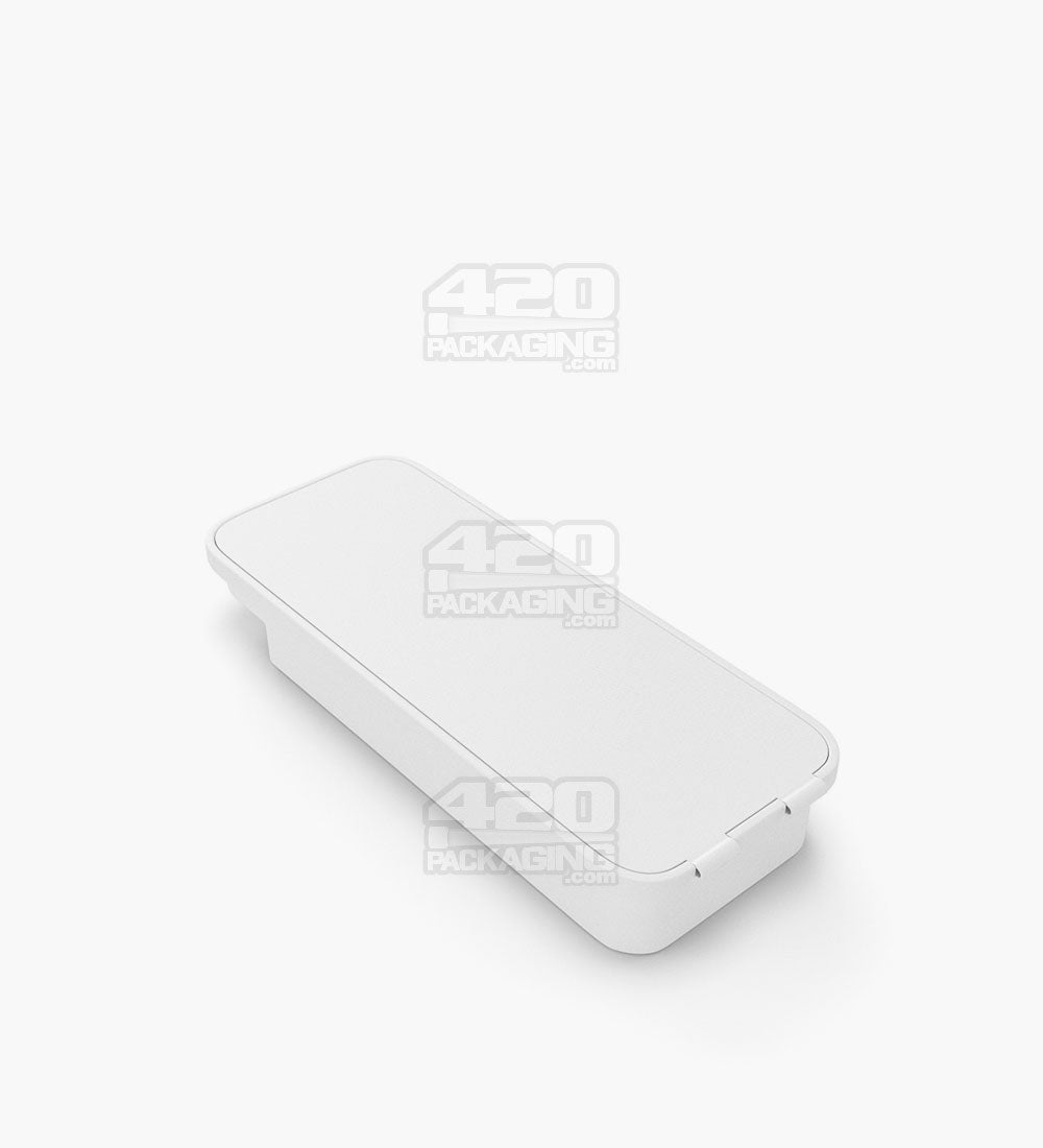 POLLEN GEAR | Child Resistant SnapTech Pre-Roll Case | Small - White Plastic - 450 Count