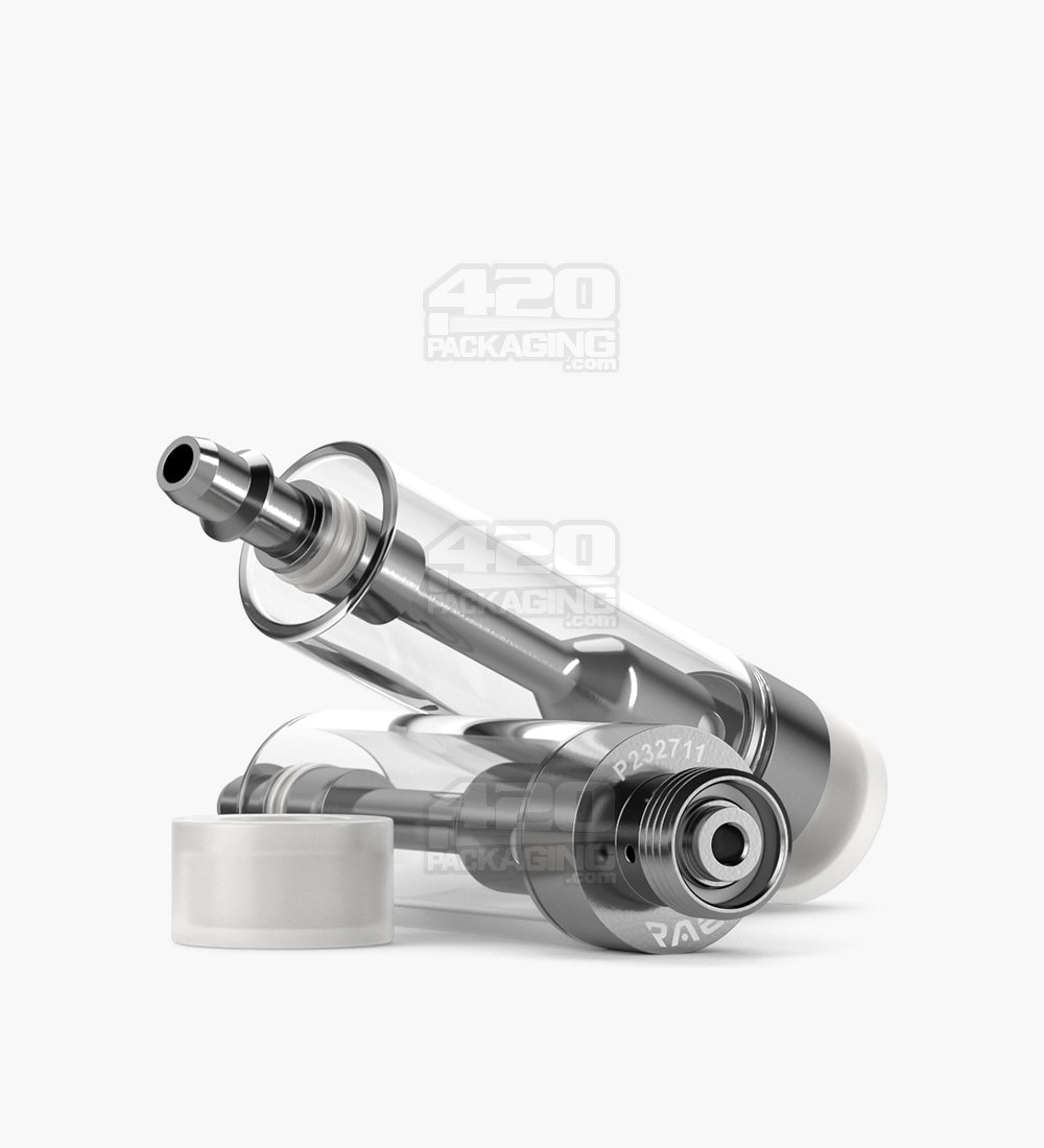 RAE | Ceramic Core Mesh Coil Glass Vape Cartridge w/ 1.5mm Aperture | 1mL - Hand Press - 400 Count - 8