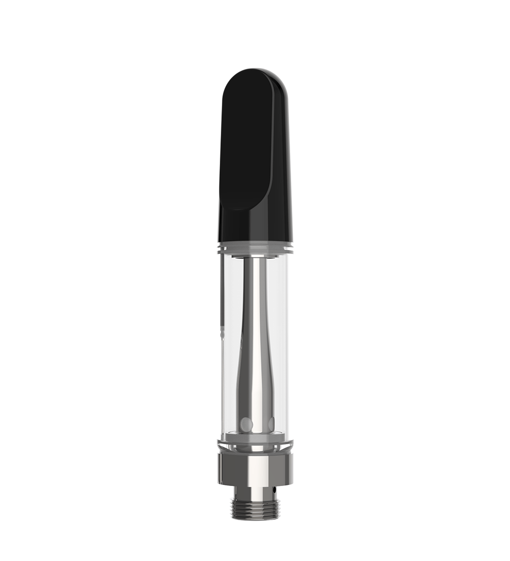CCELL TH2EVO 1ml Glass Vape Cart w/ Black Ceramic Mouthpiece