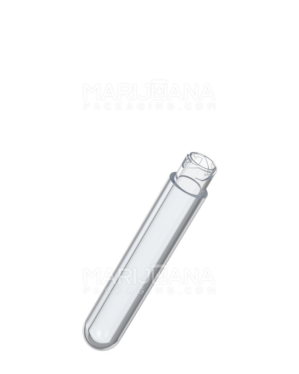 POLLEN GEAR Transparent Pre-Roll & Vaporizer Tall Round Plastic Slim Tubes | 109mm - Clear | Sample