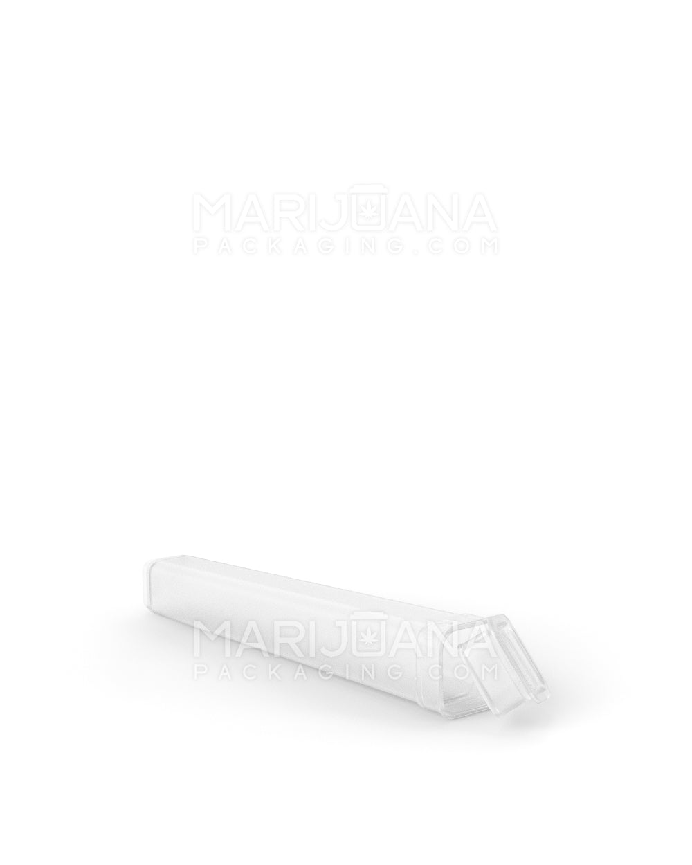 POLLEN GEAR | Child Resistant 100% Recyclable Transparent Pop Box Pop Top Plastic Pre-Roll Tubes | 119mm - Clear - 1840 Count
