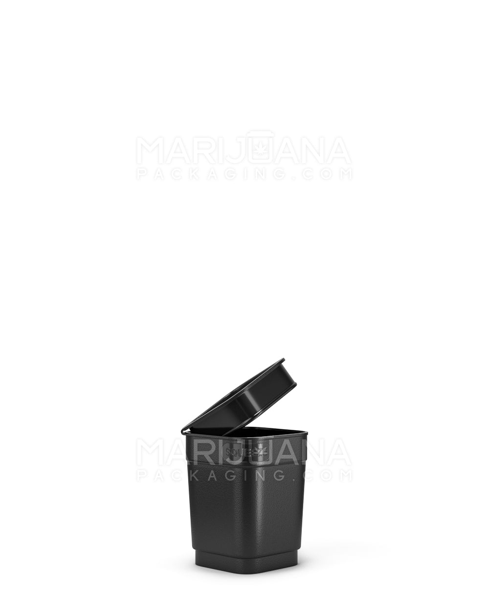 POLLEN GEAR 100% Recyclable Opaque Black Pop Box Pop Top Bottles | 6dr - 1g | Sample