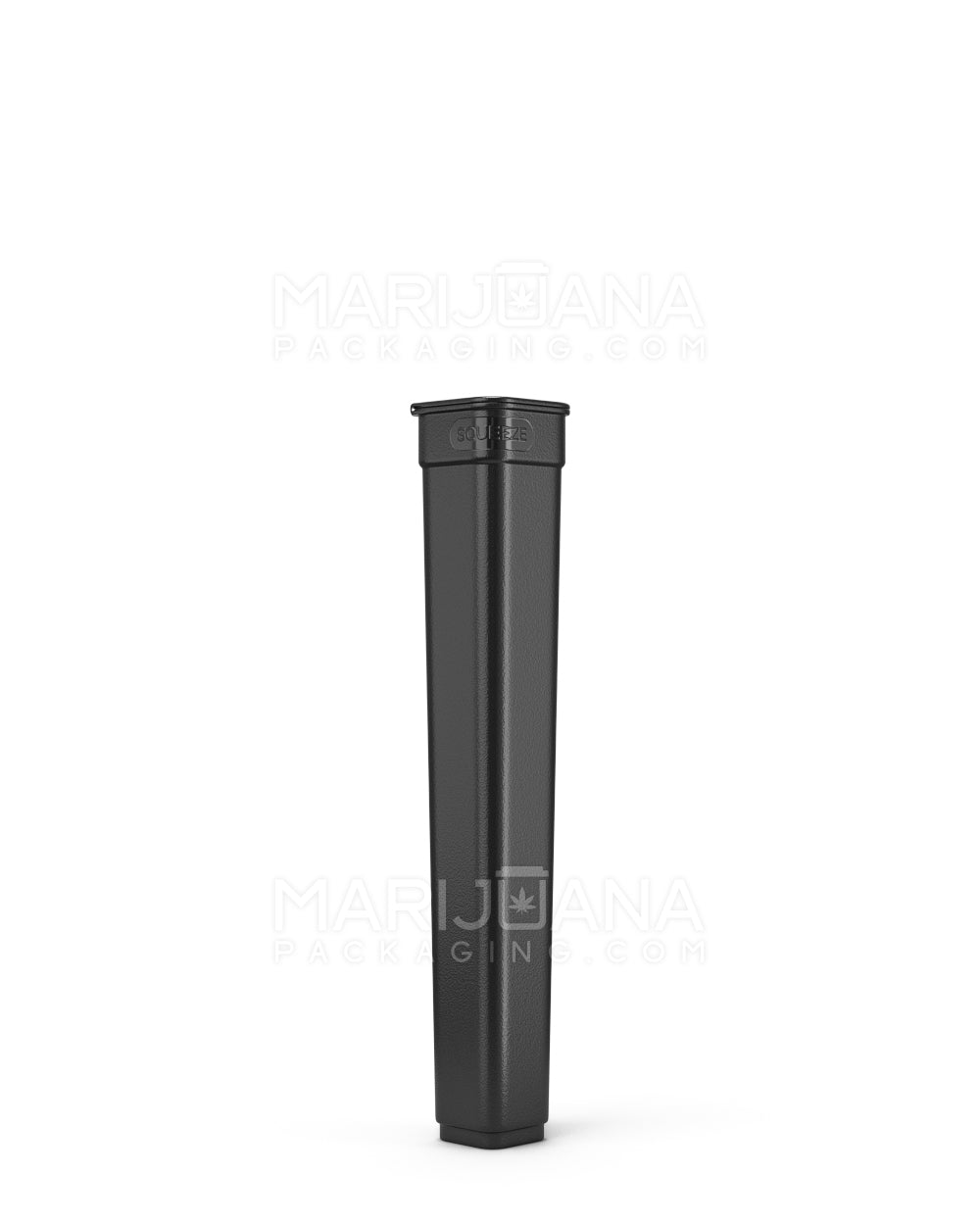 POLLEN GEAR | 100% Recyclable Opaque Pop Box Pop Top Plastic Pre-Roll Tubes | 119mm - Black - 1840 Count