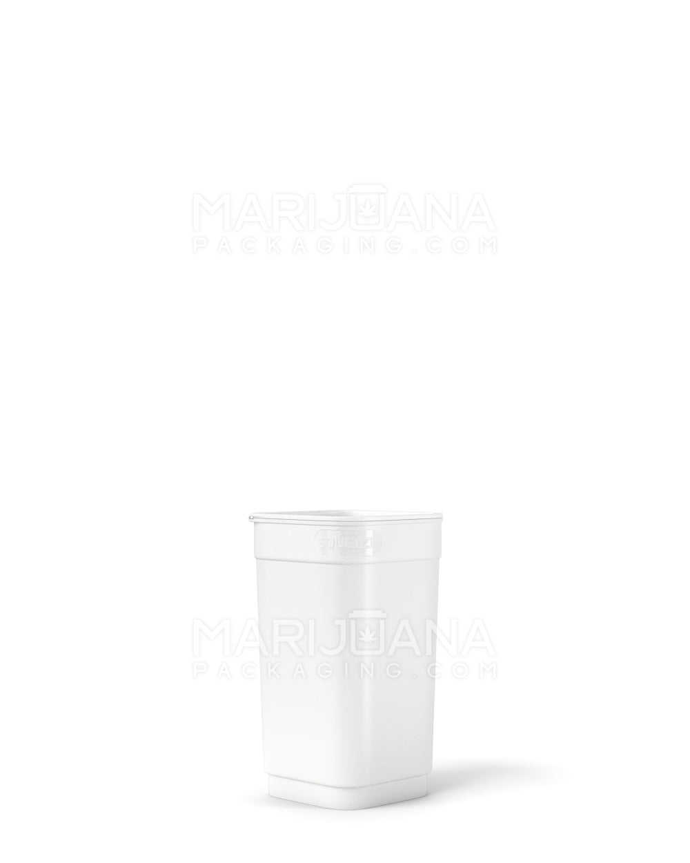 POLLEN GEAR | Child Resistant 100% Recyclable Opaque White Pop Box Pop Top Bottles | 13dr - 2g - 825 Count