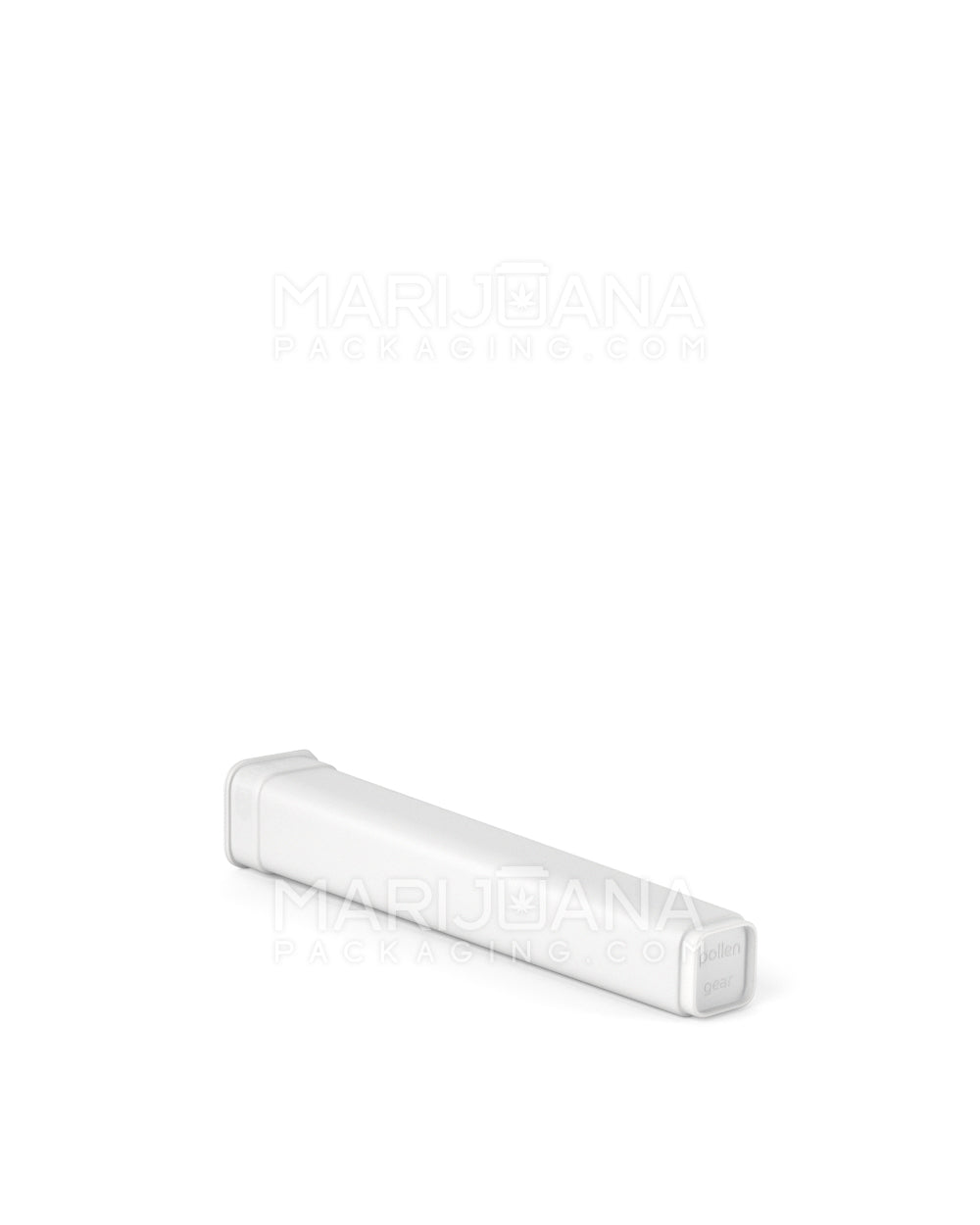 POLLEN GEAR | 100% Recyclable Opaque Pop Box Pop Top Plastic Pre-Roll Tubes | 119mm - White - 1840 Count - 7