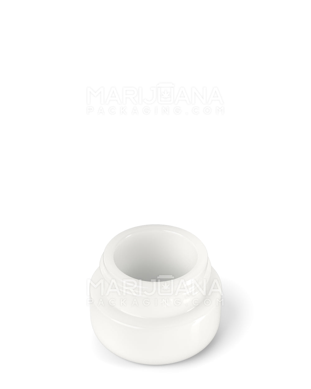 POLLEN GEAR | HiLine Glossy White Glass Concentrate Containers | 28mm - 5mL - 308 Count - 2