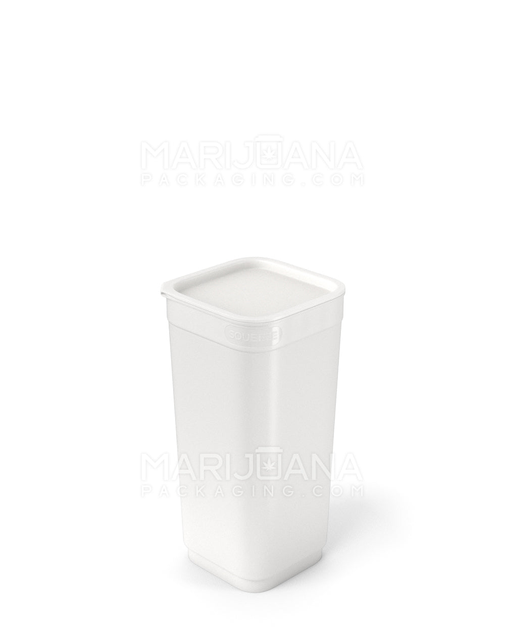 POLLEN GEAR | 100% Recyclable Opaque White Pop Box Pop Top Bottles | 30dr - 7g - 373 Count - 5