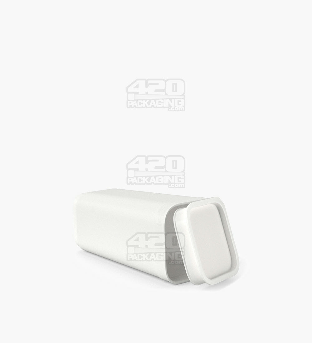 POLLEN GEAR | Child Resistant 100% Recyclable Opaque White Pop Box Pop Top Bottles | 30dr - 7g - 373 Count