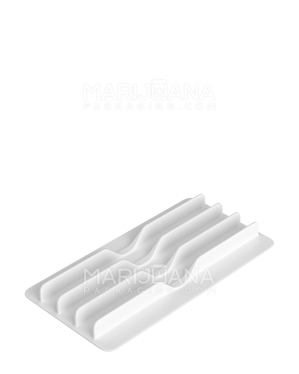 POLLEN GEAR | SnapTech Large White Plastic Insert Tray | 25mm - Foam - 2500 Count - 4