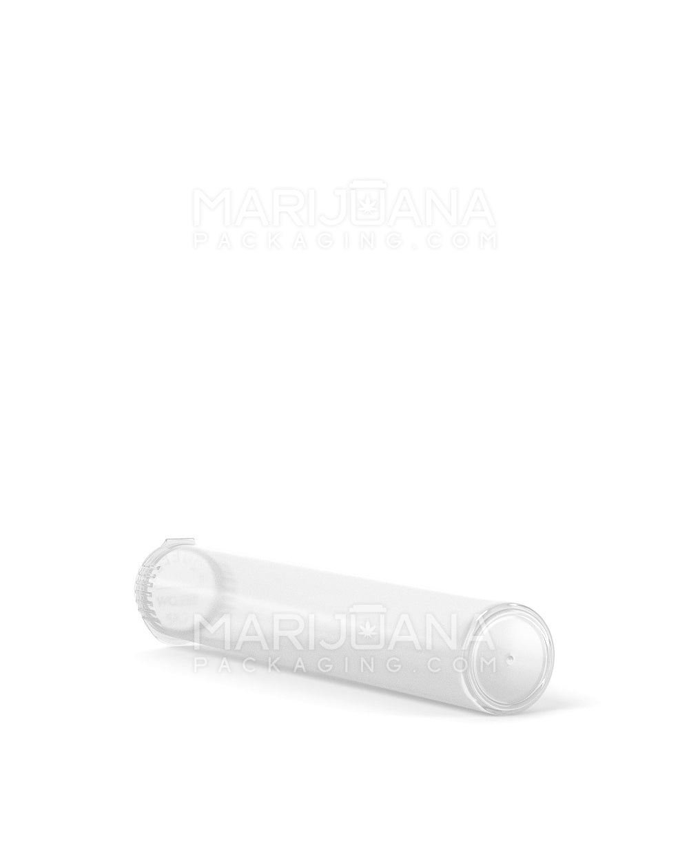 Child Resistant | King Size Pop Top Plastic PCR Pre-Roll Tubes (Open) | 116mm - Clear - 1000 Count - 7